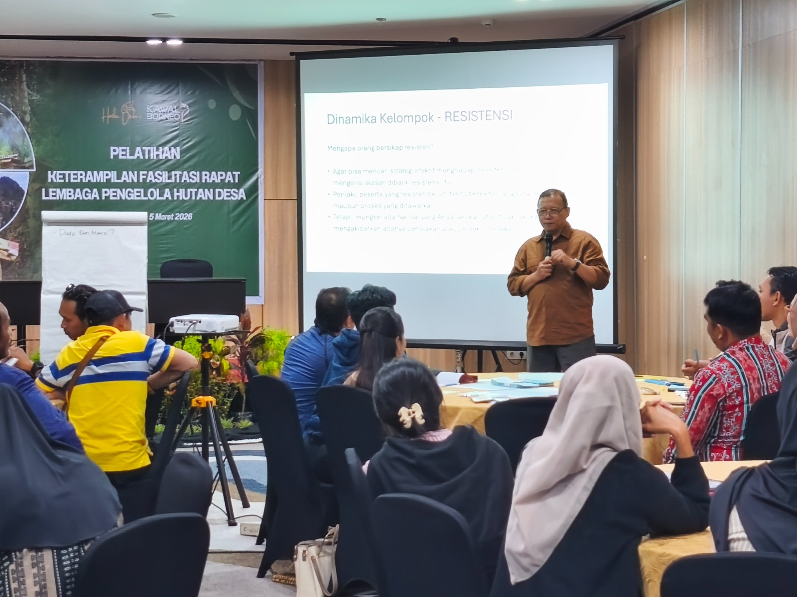 Tingkatkan Efektivitas Rapat Perhutanan Sosial, KBCF Latih Pengurus LPHD Keterampilan Fasilitasi Partisipatif